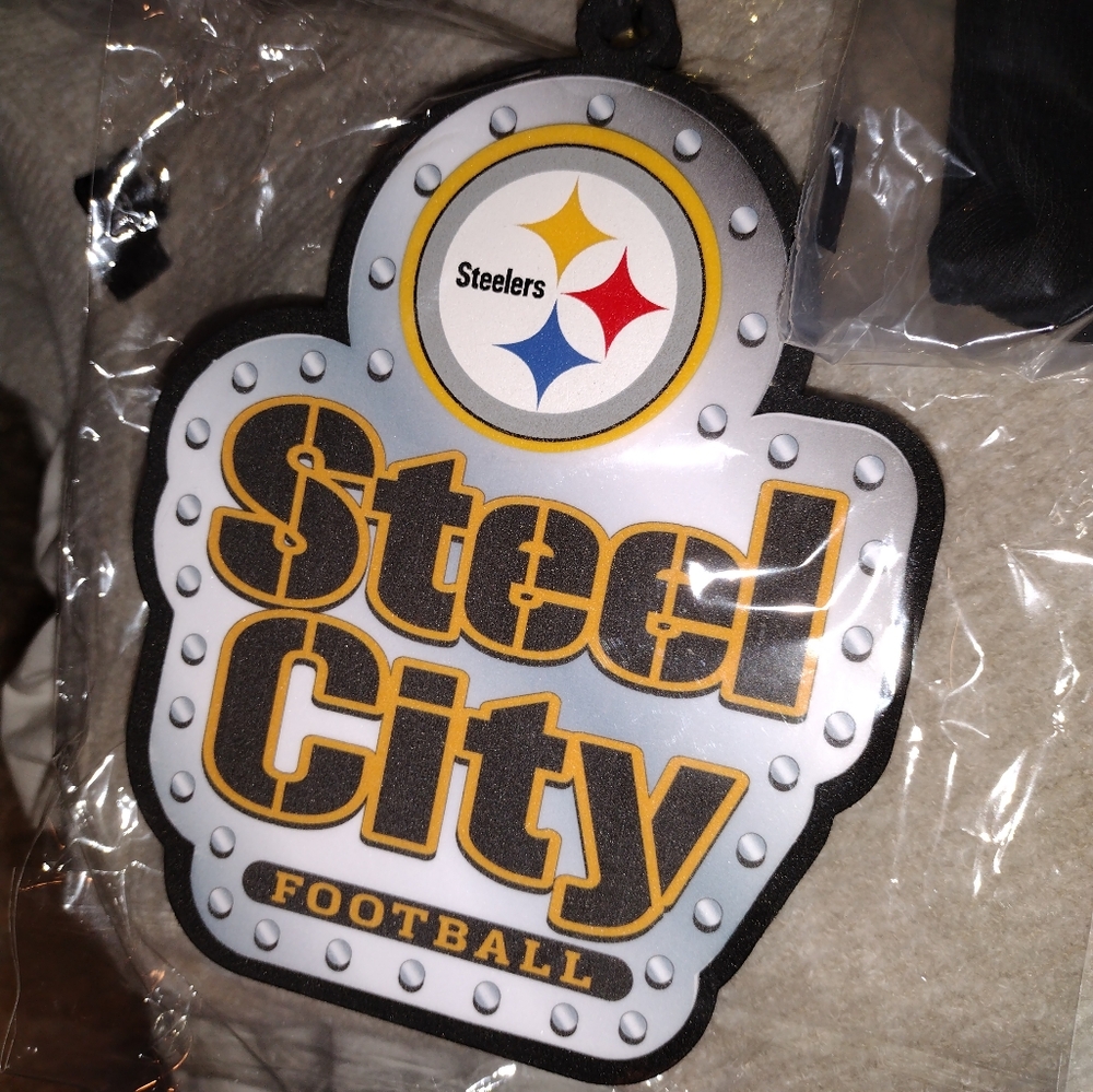NFL Steel City Football Apparel Set - Black, White, Gold. - Picture 2 of 6